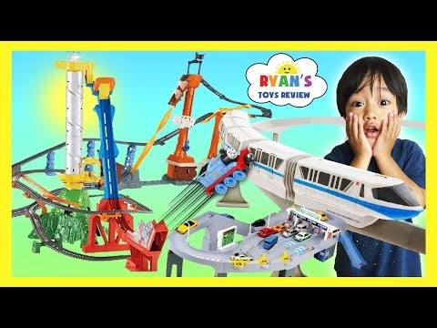 BIGGEST TOY TRAINS TRACK FOR KIDS Thomas & Friends Trackmaster Video