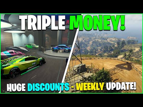 DOUBLE & TRIPLE MONEY, DISCOUNTS & LIMITED TIME CARS IN DEALERSHIPS - GTA ONLINE WEEKLY UPDATE!