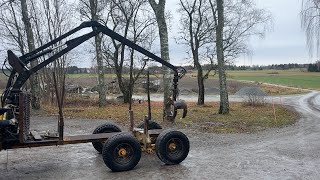 Mowi Skogsvagn Mowi 1840 timmerbil trailer | Bild 4 - Autoline