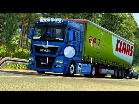 ETS2 MAN TGX 18.520 Bydgoszcz -Piła - Stargard