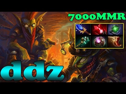 Dota 2 - ddz 7000 MMR Plays Techies Vol 1 - Pub Match Gameplay!
