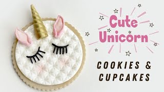 Silikonová formička na fondán jednorožec roh, uši a řasy