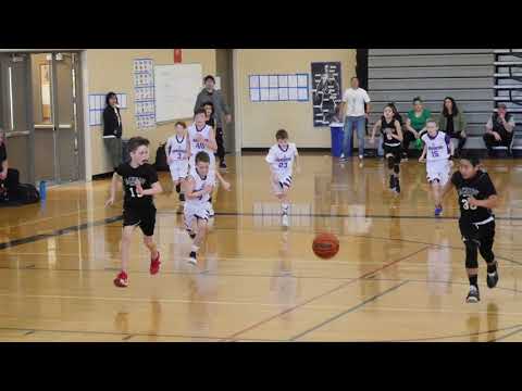 2019 WA State Basketball Tourney - Matthew Makes Lay-Up