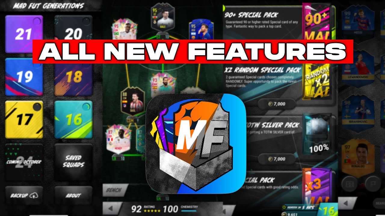 *ALL NEW* MADFUT GENERATIONS FEATURES | TIPS & TRICKS!