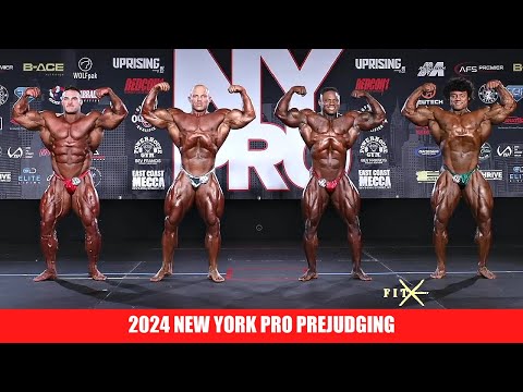 2024 New York Pro Prejudging: Top 4 Nick Walker, Martin Fitzwater, Tonio Burton, Beef Stu