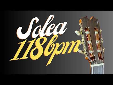 Base de Estudio de SOLEA - 118 bpm - Guitarra Flamenca