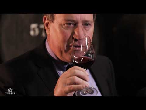 David Guimaraens tasting Taylor's 10-Year-Old-Tawny port
