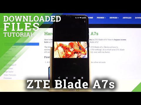 ZTE Blade A7s – Find & Open Downloaded Files