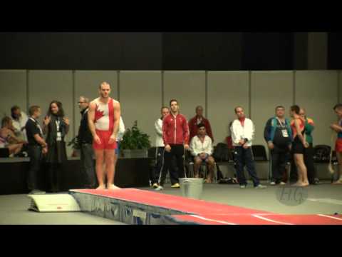 SCHWAIGER Jonathon (CAN) - 2015 Trampoline Worlds - Qualification TU Routine 2