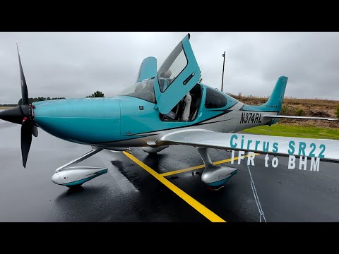LOW VISIBILITY IFR flight VLOG: CIRRUS SR22