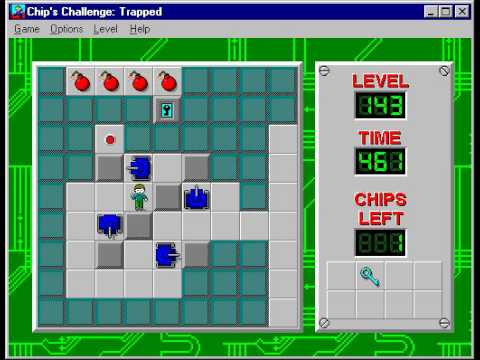 CCLP2 level 143 solution - 406 seconds