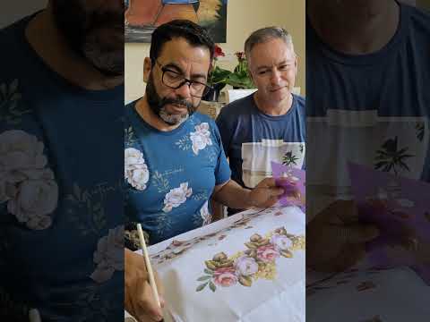 Aula exclusiva com Iran Silva e Luis Moreira: Pano de Copa com Rosas e Margaridas