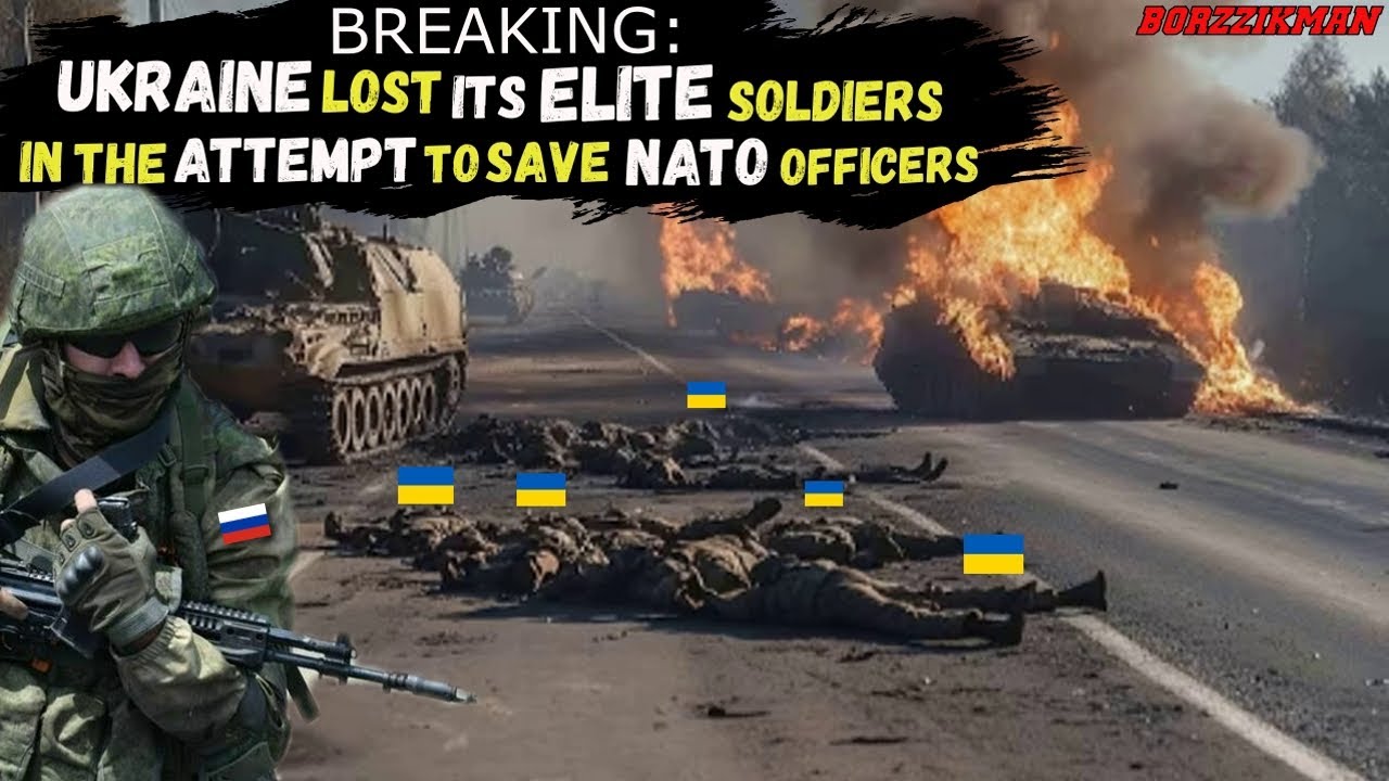 Ukraine's ELITE Special Forces Tried to save Encircled NATO Officers in POKROVSK but FAILED BADLY