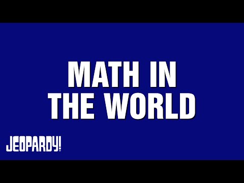 Math In The World Category Jeopardy