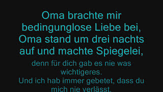 Shindy - Oma lyrics | True M&#39;s