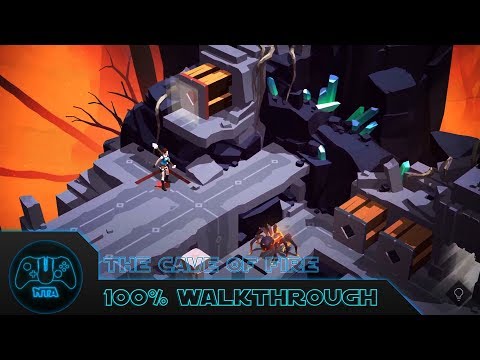 Lara Croft Go - The Cave of Fire - 100% Walkthrough