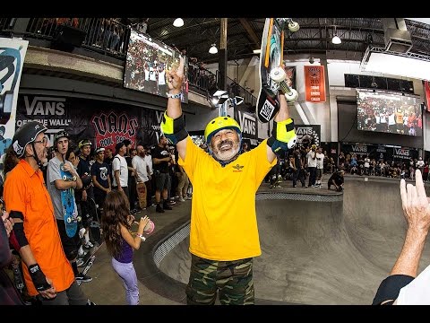 Steve Caballero Tied Winning Run, Vans Pool Party 2017