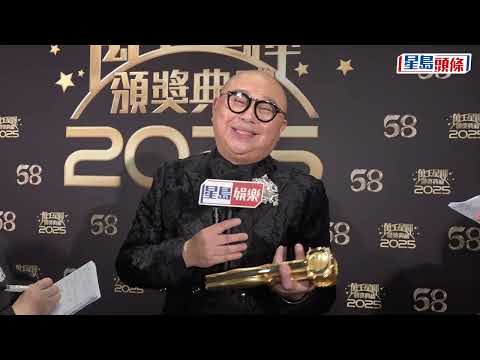 Bob林盛斌奪最佳男主持 超激動敲爆獎座全場嘩然 承諾幫陳庭欣搵男友