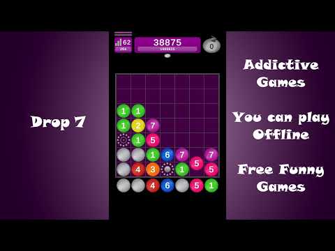 Drop The Number 7 : Ball Game