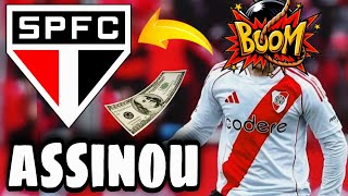 🚨URGENTE! ESSA PEGOU TODOS DE SURPRESA! BAITA REFORÇO NO SÃO PAULO