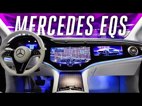 Mercedes-Benz's Latest EQS, An All-Electric S-Class, Is Like A Spaceship For The Road