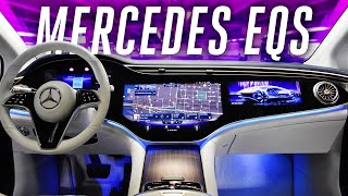 2022 Mercedes-Benz EQS: an electric S-Class with over 400 miles of range
