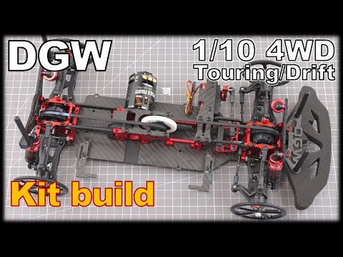 [RC] DGW 1/10 Touring/Drift car (assembled chassis), Kit build