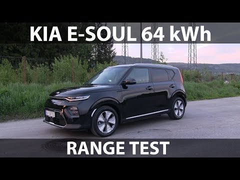  Kia Soul EV 64kWh (2020) range test video