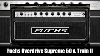 Video thumbnail for Plugin Alliance Fuchs Overdrive Supreme 50 & Train II on Guitar Loop | 8 Presets from New Amplifiers by Music BADA