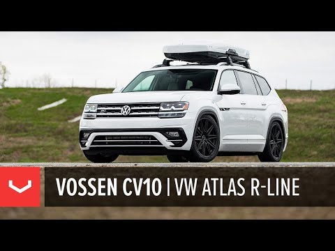 VW Atlas R-Line | Vossen CV10 22" Concave Wheels