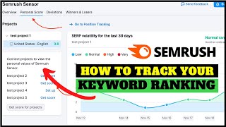 How To Track Your Keyword Rankings Compare To Other Website Using SEMRush | SEO Analysis