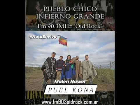 Entrevista a Malen Nawel __ Saxo, Kulxug y Voz  de PUEL KONA  en Fm 90.3 Mhz '' Oíd Rock ''