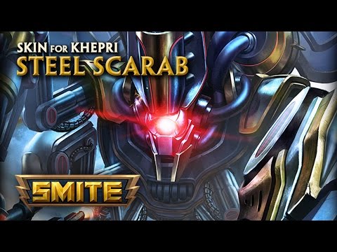 SMITE - New Skin for Khepri - Steel Scarab