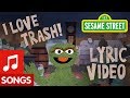 Sesame Street I Love Trash Animated Lyric Video