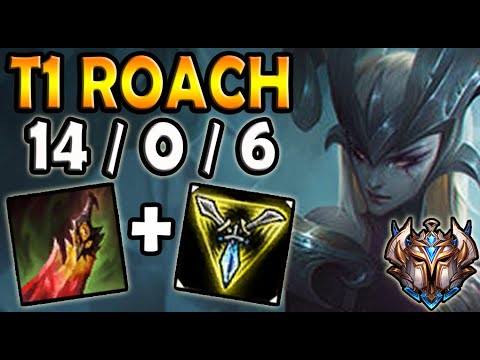 Camille vs Fiora TOP [ T1 Roach ] Lol Challenger Korea