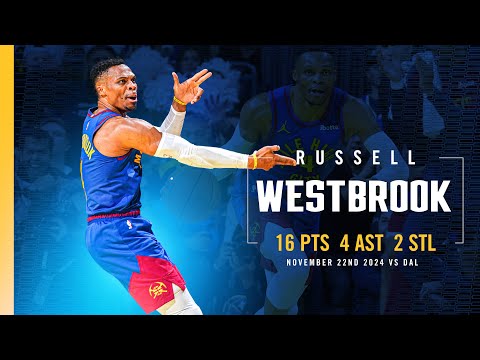 Russell Westbrook Full Game Highlights vs. Mavericks 📺 | 11/22/24