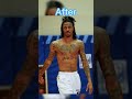 NBA Players Before And After Tattoos Part 3