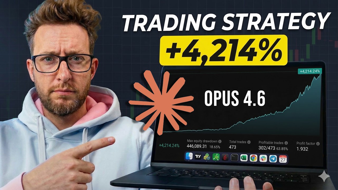 I Gave Claude AI Full Access to TradingView… The Scalping Strategy It Built Was Insane