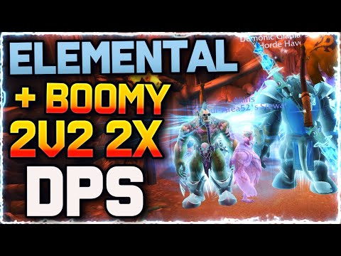 🔥Ele Double DPS? 2200 EZ | Elemental Shaman 2v2 Arena | Shadowlands PvP
