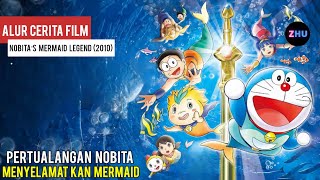 Download lagu PERTUALANGAN NOBITA MENYELAMATKAN MERMAID || Alur Cerita Film Nobita`s Mermaid Legend (2010) mp3
