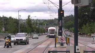 preview picture of video 'NB & SB Sound Transit Light Rail Testing At  S. Walden Street & M.L. King Way S.  Seattle, Wa.'