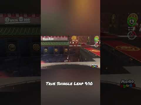 True Shingle Leap (9/10) trickjump in Super Mario Odyssey @lekelamega #smo #trickjump