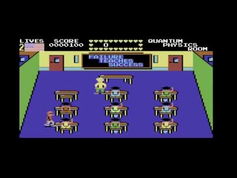 Lukozer Retro Game Review 121 - Mikie - Commodore 64