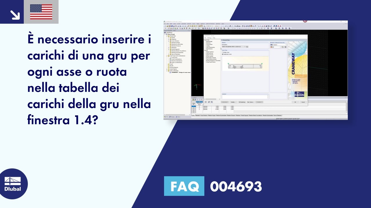 [EN] FAQ 004693 | È necessario inserire i carichi di una gru per ciascun asse o ruota nella tabella di ...