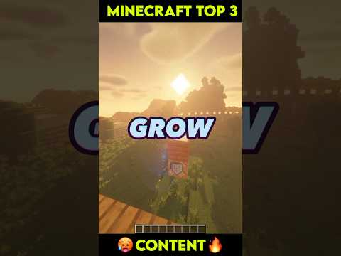 Top 3 Minecraft Content Ideas | Grow Minecraft Youtube Channel | #shorts #minecraft