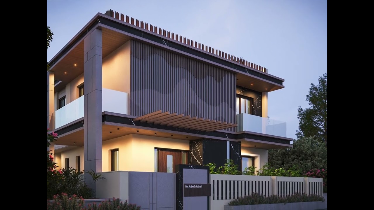 Modern Elegance: A Twilight Tour of a Contemporary Home