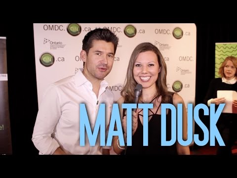 Interview with MATT DUSK at OMDC's Juno Nomination Party