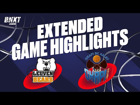 Stella Artois Leuven Bears vs. Okapi Aalst - Game Highlights