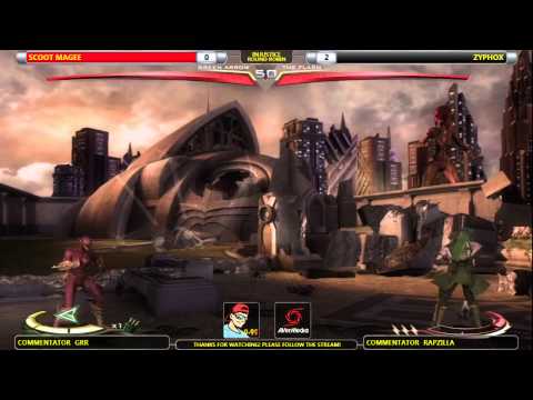 995Phil Streaming VSM Blu Planet Kombat #7 - Injustice Round Robin Tourney - Scoot Magee Vs. Zyphox