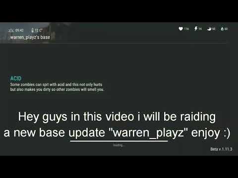 RAID BASE "WARREN_PLAYZ" BASE UPDATE 1.11.3- Last day on earth